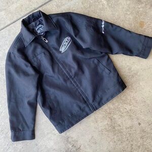 Fmf Detroit jacket Flying machine factory racing vintage y2k quilted lined zip